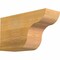 Ekena Millwork Carmel Rough Sawn Rafter Tail, Western Red Cedar, 6"W x 10"H x 18"L RFT06X10X18CAR00RWR - alternate 1